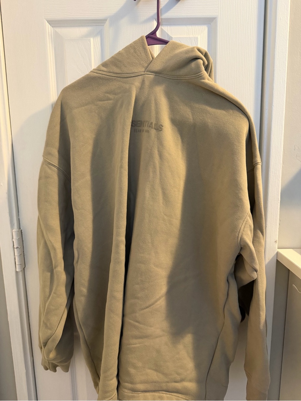 Essentials Men's Beige/Tan Hoodie Jacket